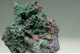 Native copper, cuprite and malachite