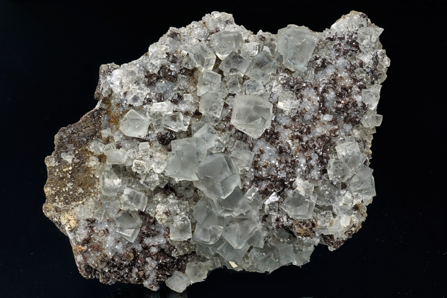 Fluorite, Quartz & Siderite