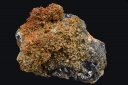 Cerussite on Galena