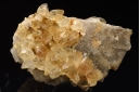 Calcite on fluorite
