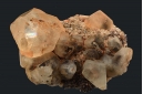 Calcite on quartz