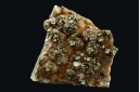 Pyrite on Quartz