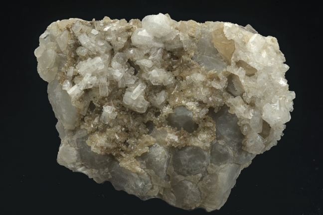 Harmotome & Brewsterite-(Sr)