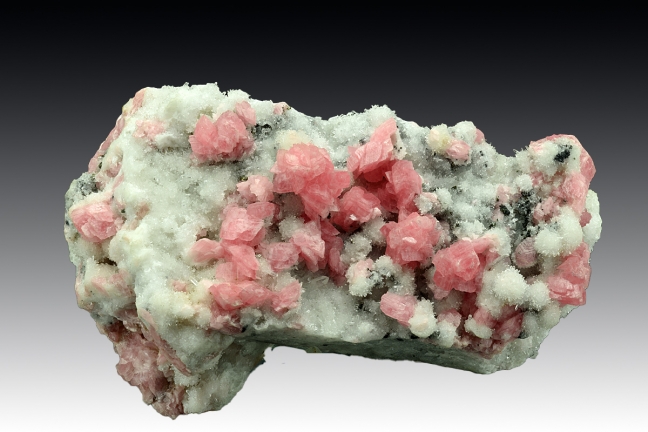 Rhodochrosite and Quartz