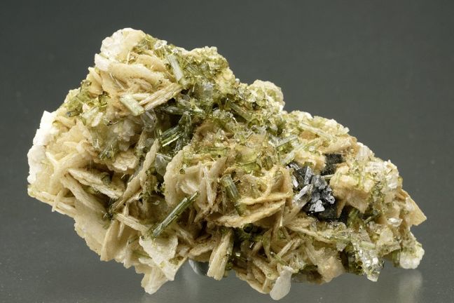 Elbaite and Cassiterite Elbaite and Cassiterite