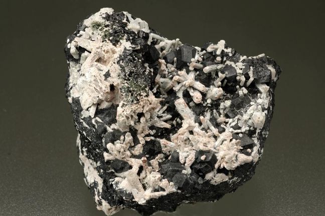 Nepheline and Schorlomite Garnet