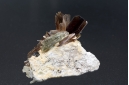 Brookite in Quartz