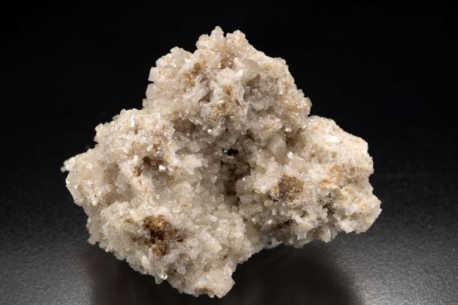 Brewsterite-(Sr) on Strontianite