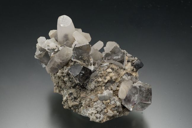 Fluorite and Calcite