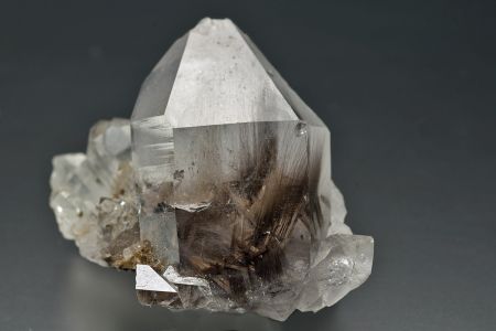 Quartz with Brookite inclusions