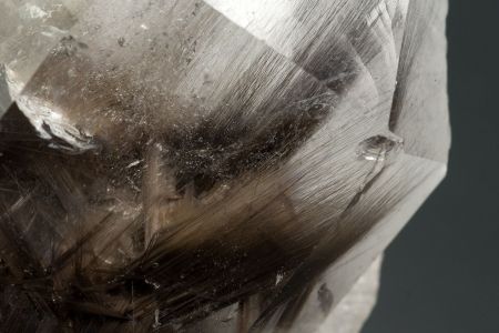 Quartz with Brookite inclusions