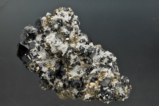 Sphalerite, Pyrite  and  & Quartz