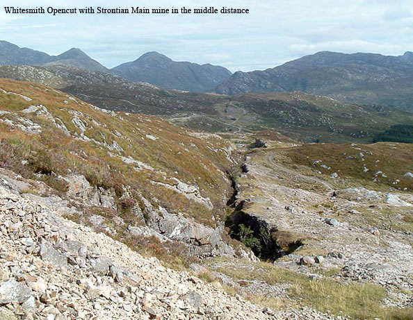 Whitesmith Mine, Strontian, Scotland