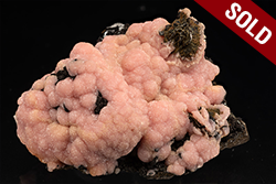Rhodochrosite, Santa Eulalia, Mexico. Specimen #2209