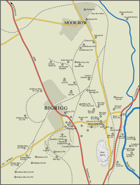 bigrigg map