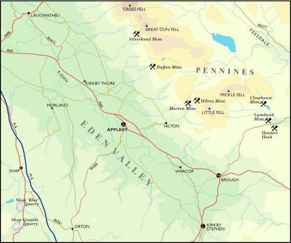 eden valley map