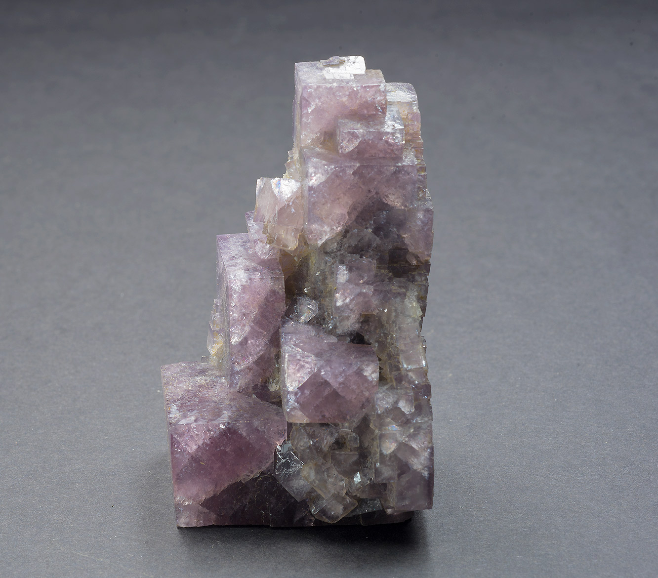 Fluorite 'Tower', Blackdene mine. 70x40x40mm.