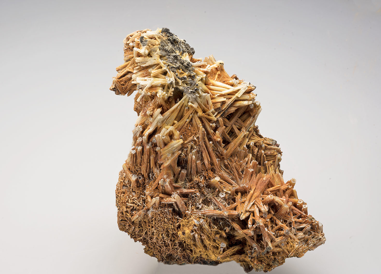 Cerussite, Redburn Mine, Rookhope. 1110x60x180mm. Ex. Lindsay Greenbank