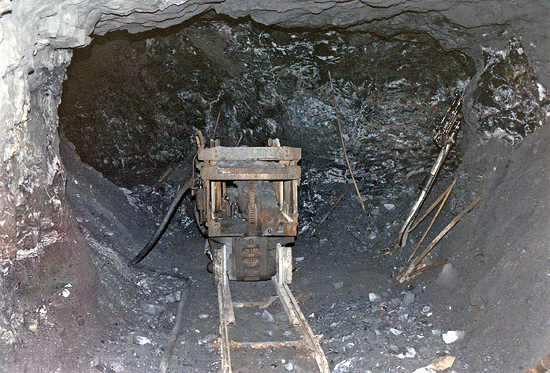 Heading in the ‘Zinc Flat’ Cambokeels mine