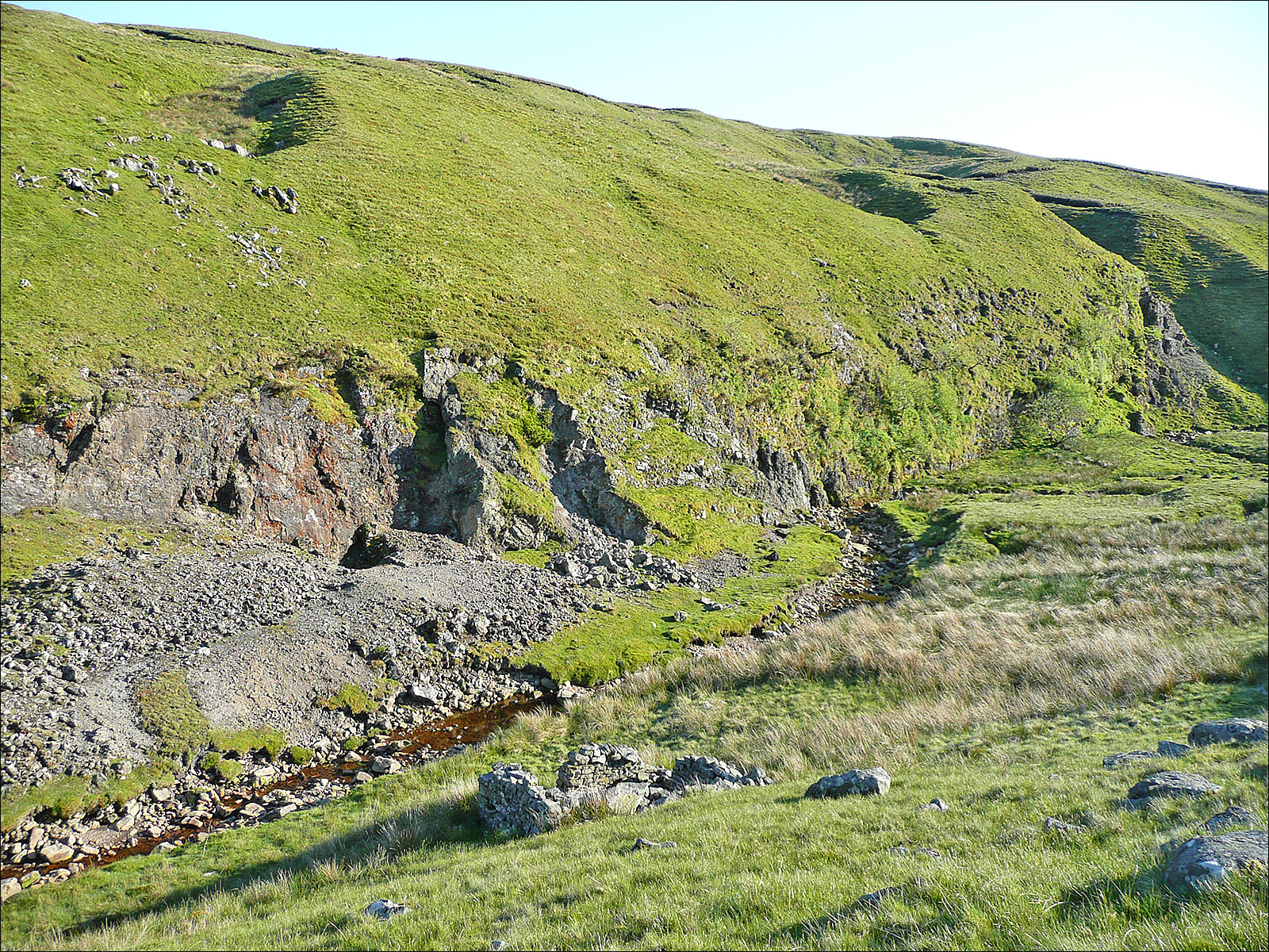 Great Sleddale Copper mine, Upper Swaledale.