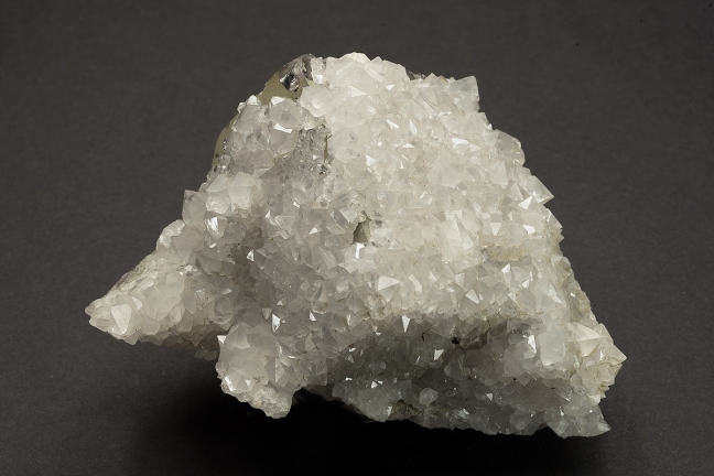 Quartz on Fluorite Quartz on Fluorite