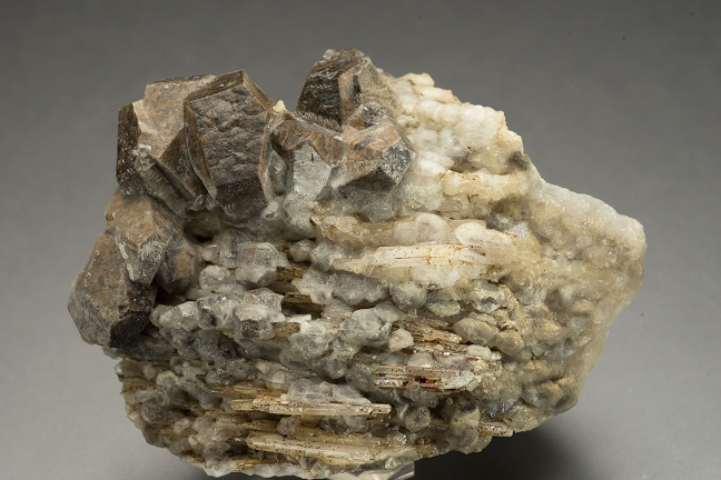 Calcite on Barite Calcite on Barite